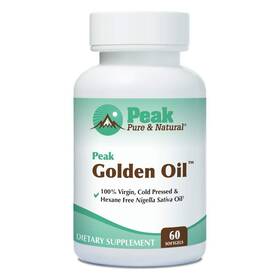 Ppn00152 Peak Pure & Natural And Golden Oil Cold Pressed Organic Black Seed Suppl