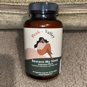 Peak Valley 860007715815 Restore My Sleep Natural Aid 90 Caps Exp 3/2025