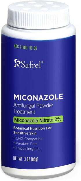 Pharmaceuticals 313099423422 Antifungal Powder Treatment With 2% Miconazole Nitrate For Common Fungal Infecti