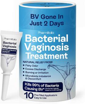 Pharmlitalia 313110221280 Bv Treatment For Women - Bacterial Vaginosis Vaginal Applicators