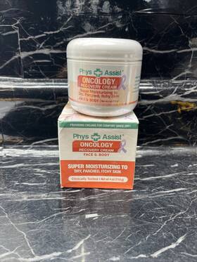 Phyassist 850031303034 Oncology Recovery Cream Face And Body Super Moisturizing Dry Itchy 4oz