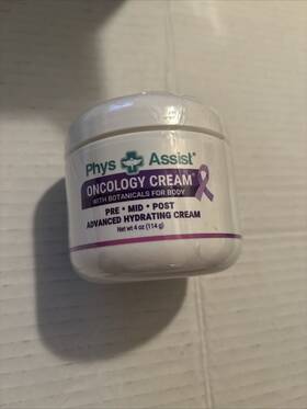 Phyassist 895393000832 Oncology Cream With Botanicals For Body. Pre Mid Post Radiation/chemo 4oz