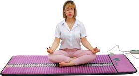 Phymat 313108253217 Far Infrared Amethyst Heating Pad 59x24inch -natural Crystal Heat Mat