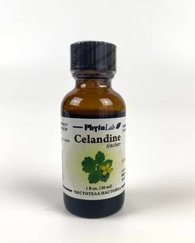 Phytolab 177200191509 Celandine Tincture 1 Fl Oz 30 Ml Nastoika Chistotela