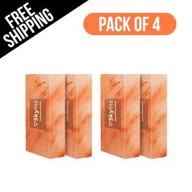 Sk-psw-sb-4 Pink Salt Wall 4 Bricks Himalayan Quality Tile 8x4x2 For Spa Sauna Walls And Decor Low Price