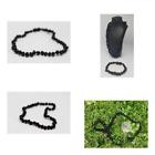 Pkb432 Amber Teething Teethers Necklace Black Color By Polished 7436134576556