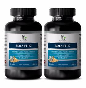 1300 Pl Nutrition 747989453280 Male Fertility Pills Maca Plus Organic Complex Boost Sports Performance 2b