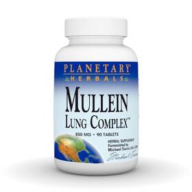 Planetary Herbals 021078100027 Mullein Lung Complex 90 Tablet