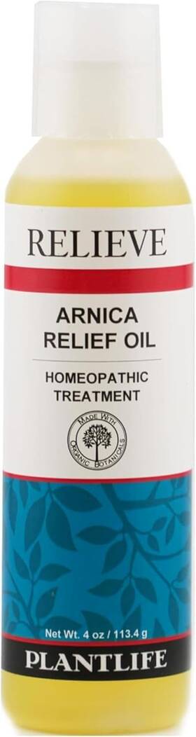 Plantlife 445029843802 Arnica Relieve Oil - Products Are A Homeopathic Solution For E