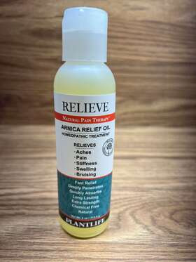 Plantlife 643948110037 Relieve Arnica Oil 4 Oz