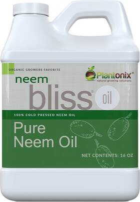 Plantonix 313022290220 Neem Bliss 16 Fl Oz - Pure Oil Concentrate 100% Cold Pressed