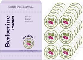 Platicat 313021357375 Berberine Patches For Women And Men Advanced Natural Formula