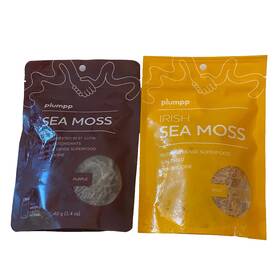 Plumpp 628110035578 Irish Sea Moss And St.lucia 1.4 Oz Each Sealed