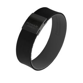 Pt052u Power Ionics Balance Bracelet For Men And Women With Magnetic Black Stainless Steel Buckle