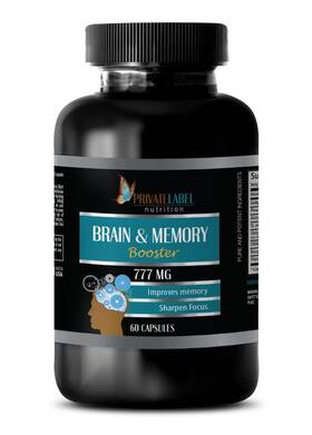 Private Label 601133584810 Ginko Biloba - Brain And Memory Booster Supplement Supports Focus Concentration