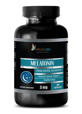 Private Label 601133587583 M Latonine - Melatonin 3mg Anti Aging Benefits 1b