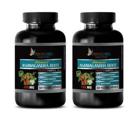 Private Label 616713172783 Dietary Supplement - Ashwagandha Complex 770mg Hair Loss Pills 2 Bot