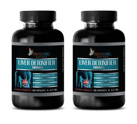Private Label 617222507790 Cleanser - Liver Detoxifier Formula Immune Health 2 Bottles