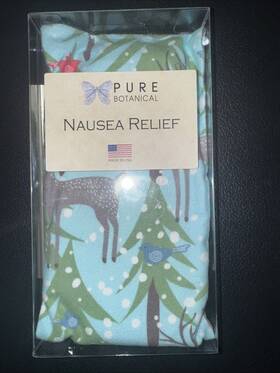 Pure Botanical 091037382139 Nausea Relief Pouch/mini Pillow For Flu Morning Sickness Chemo