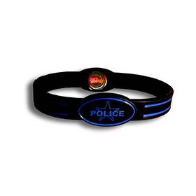 Pure Energy 030151061094 New Balance Band - Hologram Frequency Power Silicone Flex Bracelet