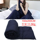 Qae3413572 Us Weighted Blanket Heavy Sensory Sleep Anxiety Reduce Stress