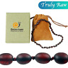 Qln-raw-33 Qualeap Amber Raw Baltic Teething Necklace For Baby 689551121466