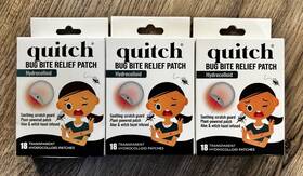 Quitch 732388283903 Bug Bite Itch Relief Patches 18 Count Lot Of 3