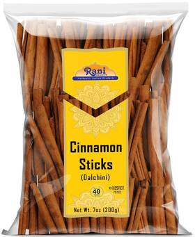 Rani Foods 680901186272 Cinnamon Sticks 7oz 200g - 36-44 Strong Aroma Perfect For Bakin