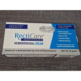 30gr Recticare 304960978301 2 Advanced Formula Hemorrhoidal Creams Exp2/26 8/26