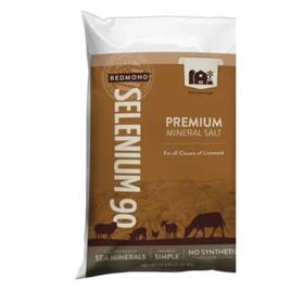 Redmond 115341 Selenium 90 Premium Mineral Salt For Livestock 50lb Bag Large