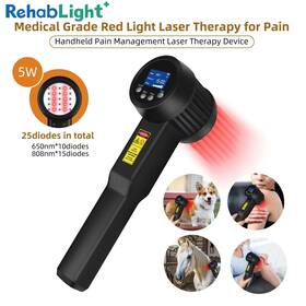Uslrp500-04156 Rehablight High Power Cold Laser For Dogs 25 Diodes 200mw Joint And Mobility Support