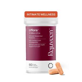 Rejuveen 850067986058 Uflora Vaginal Probiotics Supports 60 Count Pack Of 1