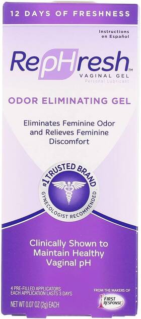 Rephresh 313050396321 Vaginal Gel 0.07 Oz Each 4 Count Pack Of 3