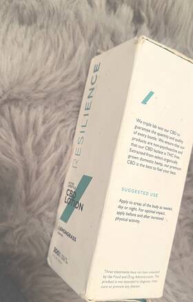 Resilience 860381001795 Pain Relieve Body Lotion Nib