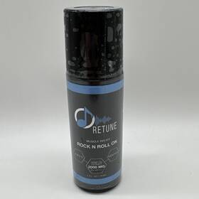 Retune 686091756776 Wellness Muscle Relief 2000mg Hemp Oil Dmso Rock-n-roll On 3 Fl Oz