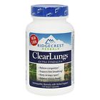 Ridgecrest Herbals Ridgecrestherbals Clearlungs Extra Strength 120 Vegan Capsules 355724001469