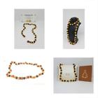 Rkb532 Amber Teething Teethers Necklace Raw Not Polished Multi 7436134776765
