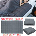 Rmj832298 Unbranded Us Weighted Blanket Lbs Heavy Sensory Cotton Relief Anxiety