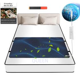 Roz Zum 731055283611 Grounding Mat For Bed Enjoy Effect Indoors Better Sleep Pain And