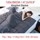 Rvf832298 Unbranded Us Weighted Blanket Lbs Heavy Sensory Cotton Relief Anxiety