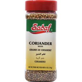 09-1160 Sadaf Coriander Seeds - Whole For Cooking And 6 Ounce Brown