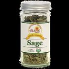 Sage-0.5 Pure Cut Sifted Jar Oz Organic Sage Dried