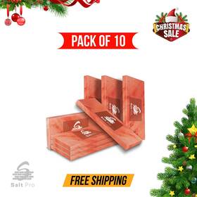 Sp-st-10 Salt Pro Christmas Sale - Himalayan Pink Tiles 8x4x1 Pack Of 10 Ideal For Room Decor