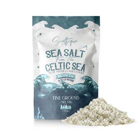 Saltique 313039356315 French Grey Sea Salt From The Celtic Fine Ground - 100% Unrefined And Unproces
