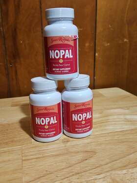 Santo Remedio 810047700036 Dr Juan Nopal Prickly Pear Cactus Supplement Lot Of 3 Exp 10/24