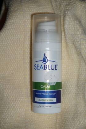 Sea Blue 860004727408 Inch Calm Dermal Vitamin Therapy With Magnesium 2oz. Sealed Pump-bottle