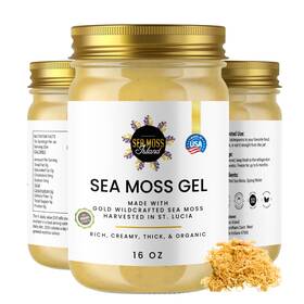 Sea Moss Island 860006378288 Organic Gel - Wildcrafted Irish Seamoss Original Flavor