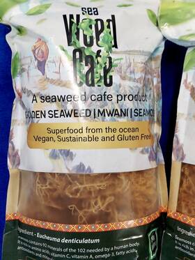 Tsm-gold8oz1 Sea Weed Cafe Raw Gold Dried Irish Seamoss Organic Vegan Superfood