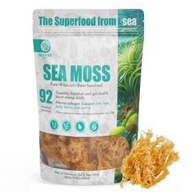 Serene Way 198168678121 Sea Moss Wildcrafted 100% Natural Raw Nutrient-rich Superfood 2 Oz
