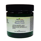 Shea Msm Muscle Peppermint Ginger Eucalyptus Rosemary Butter Aloe Arnica Cream